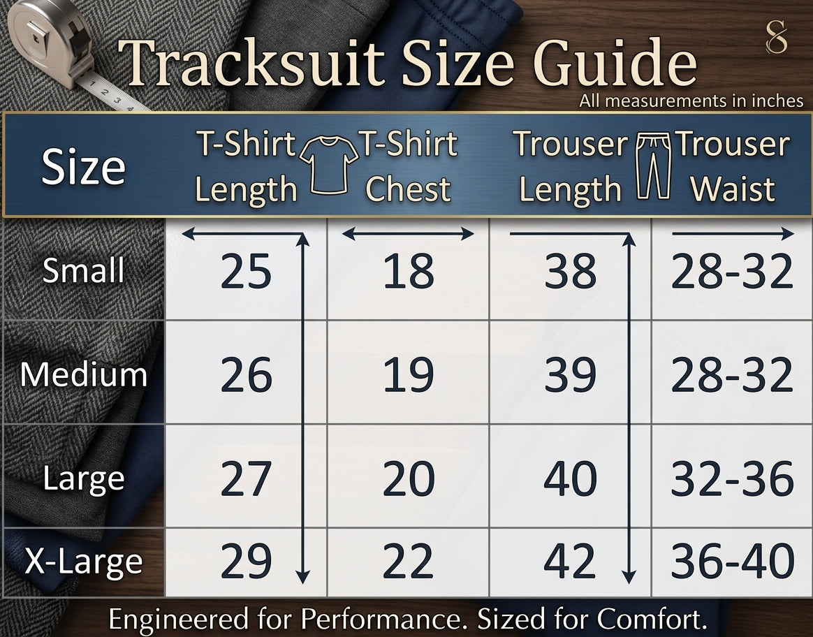 Men's 2 Piece Jersey Printed Tracksuit, Black T Shirt &amp; Trouser Set